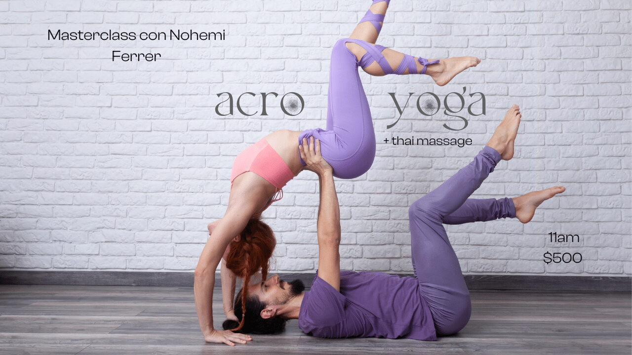 acro Acro Yoga Workshop con Nohemi Ferrer - Imagen 1