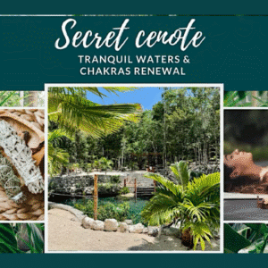 Cenote Secreto / Aguas Tranquilas y Renovación de Chakras.