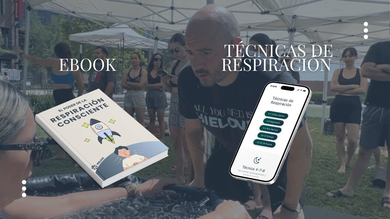 Evento wellness con sesión de breathwork