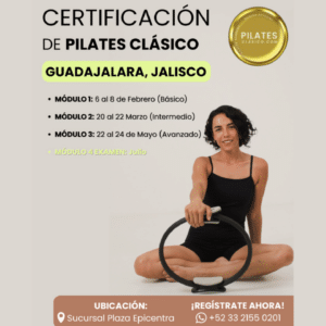 Certificación de Pilates Clásico