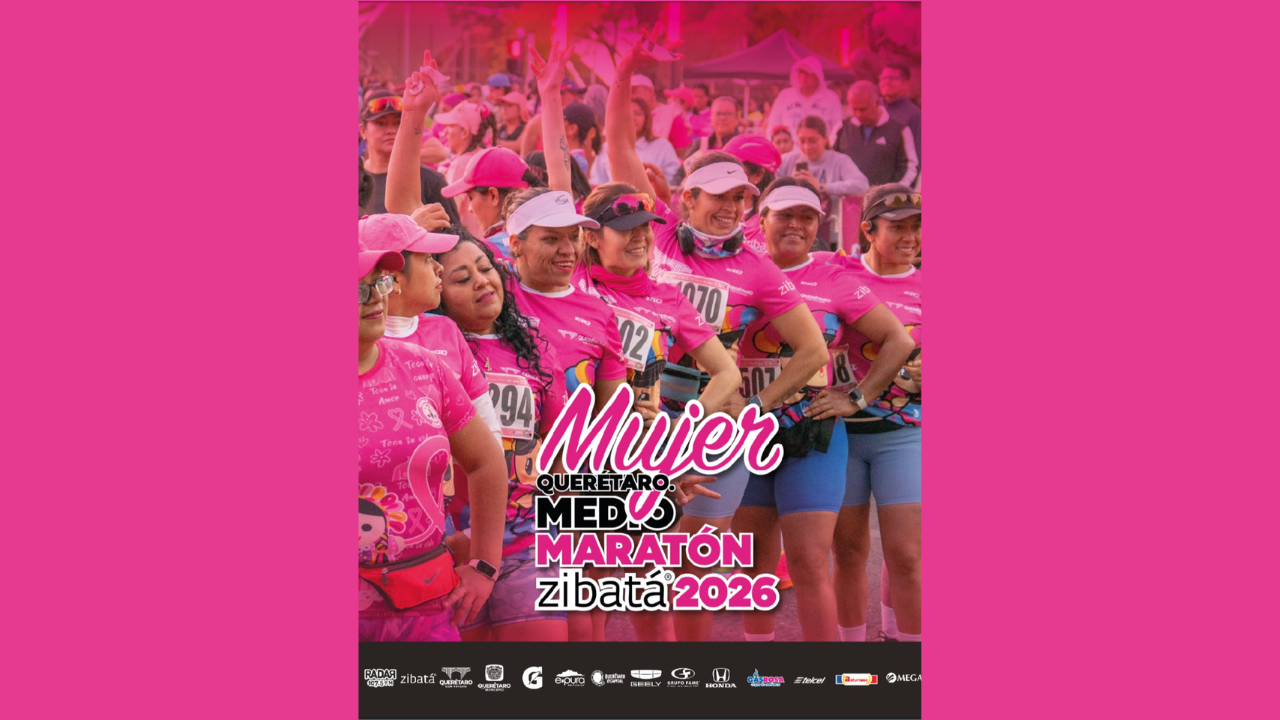 Tamaño Fotos Experiencias y Venues (3) Mujer Querétaro Medio Maratón 2026 - Imagen 1