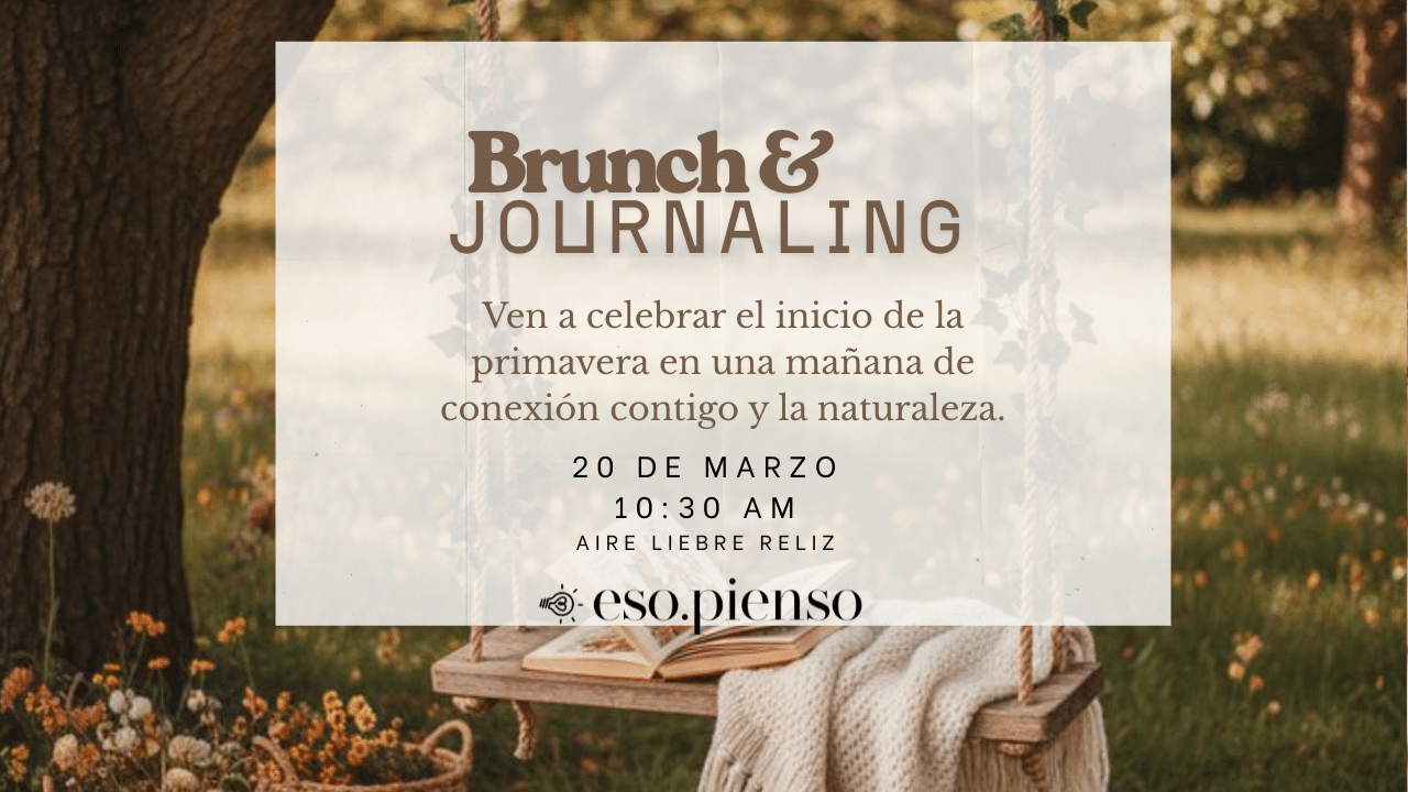 Copia de Tamaño Portada (1) Brunch & JOURNALING para recibir la Primavera! - Imagen 1