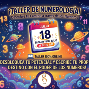 Taller de Numerología: descubriendo los poderes de tu nombre y fecha de nacimiento.