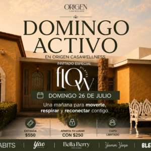 Domingo Activo en Origen Casa Wellness
